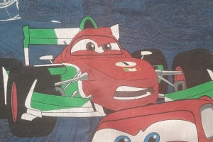 Bluzka koszulka chłopięca Auta 110-116 