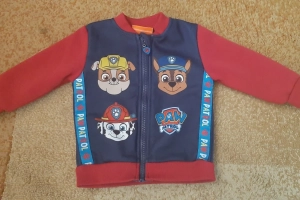 Bluza dresowa chłopięca zamek Psi Patrol 80 Nickelodeon 