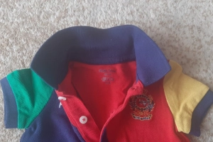 Rampersy chłopięce kolorowe 62-68 Polo Ralph Lauren 