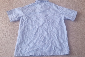 Koszula chłopięca krótki rękaw kratka 128-134 George