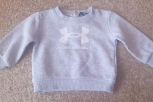 Bluza dresowa chłopięca szara 62-68 Under Armour 