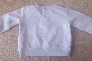 Bluza dresowa chłopięca szara 62-68 Under Armour 