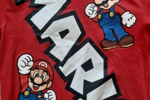 Bluzeczka koszulka długi rękaw chłopięca 98-104 Super Mario 