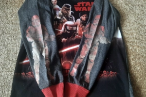 Koszulka piżamowa chłopięca długi rękaw 128 Star Wars 