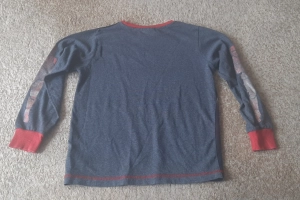 Koszulka piżamowa chłopięca długi rękaw 128 Star Wars 