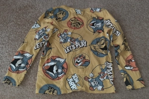 Bluzka koszulka chłopięca długi rękaw 134 Tom&Jerry 