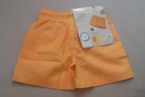 Spodenki krótkie chłopięce pomarańczowe 98-104 Lupilu 
