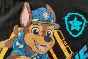 Bluzka długi rękaw chłopięca czarna Psi Patrol 128 Nickelodeon 