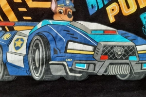 Bluzka długi rękaw chłopięca czarna Psi Patrol 128 Nickelodeon 