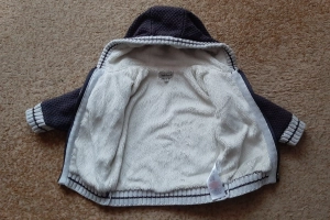 Sweter chłopięcy ocieplany przejściowy wiosenno-jesienny 74 Timberland 