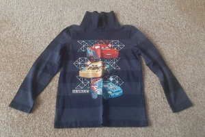 Golf bluzka długi rękaw chłopięca Auta/Cars 128 Disney