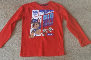 Bluzka koszulka chłopięca długi rękaw Psi Patrol 122-128 Nickelodeon 