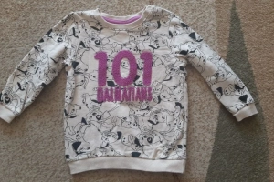 Bluza dresowa dziewczęca 101 dalmateńczyków 98 Disney Baby