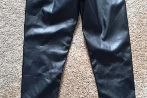 Spodnie eko skóra dziewczęce 152/12lat