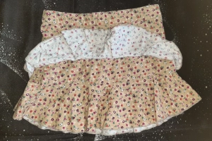 Spódnica dziewczęca sztruksowa#krótka 104-110