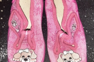 Buty na rzepy#pantofle dziewczęce 25