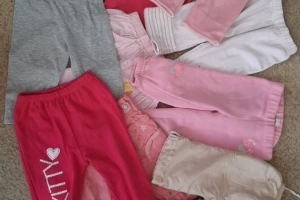 Paka ubrań niemowlęcych dziewczęce 56-80