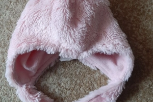 Czapka zimowa ocieplana dziewczęca 92/98/104