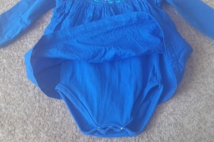 Body bluzeczka dziewczęca długi rękaw 74 5.10.15.