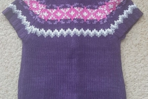 Bezrękawnik/kardigan/kamizelka  dziewczęcy 98-104