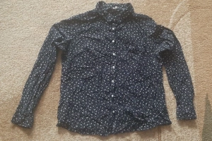 Bluzka damska zapinana na guziki#długi rękaw XL/ 42