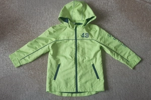 Kurtka chłopięca wiatrówka przejściowa 128 Topolino