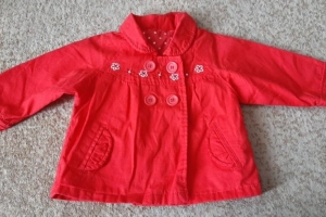 Płaszczyk dziewczęcy przejściowy 50-62 Mothercare