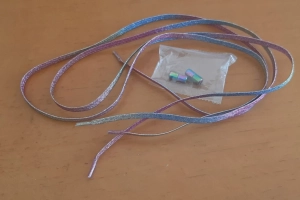 Sznurówki gumowe kolorowe/gumowe dziewczęce/damskie