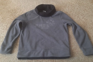 Bluza polarowa chłopięca szara 134-140 Crane