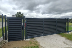 Obróbki blacharskie panele ogrodzeniowe 