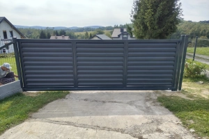 Obróbki blacharskie panele ogrodzeniowe 