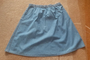 Spódnica dżinsowa jeansowa damska midi 48 John Baner