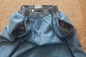 Spódnica dżinsowa jeansowa damska midi 48 John Baner