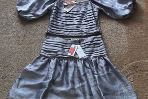 Komplet damski bluzka spódnica srebrne 36/S Kappahl