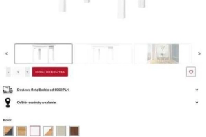 Sprzedam zestaw stół + 4 tapicerowane krzesła.