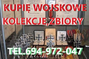 KUPIĘ WOJSKOWE STARE KOLEKCJE,ZBIORY,MILITARIA KONTAKT 694972047