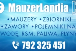 Mauzer Zbiornik Beczka 1000L 800L 600L