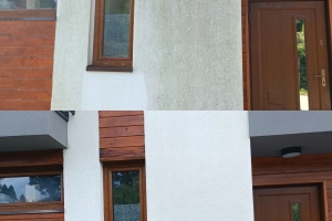 Mycie ciśnieniowe kostki brukowej i elewacji 